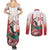 Personalized Italy Sardinia Couples Matching Summer Maxi Dress and Long Sleeve Button Shirt Lapwing With Map - Wonder Print Shop