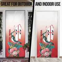 Personalized Italy Sardinia Door Cover Lapwing With Map - Wonder Print Shop