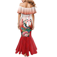 Personalized Italy Sardinia Family Matching Mermaid Dress and Hawaiian Shirt Lapwing With Map - Wonder Print Shop