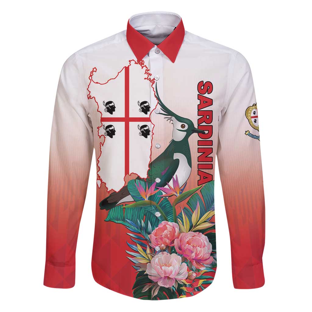 Personalized Italy Sardinia Family Matching Puletasi and Hawaiian Shirt Lapwing With Map - Wonder Print Shop
