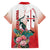 Personalized Italy Sardinia Hawaiian Shirt Lapwing With Map - Wonder Print Shop