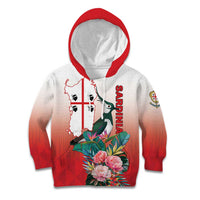 Personalized Italy Sardinia Kid Hoodie Lapwing With Map - Wonder Print Shop