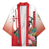 Personalized Italy Sardinia Kimono Lapwing With Map - Wonder Print Shop