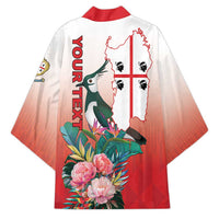 Personalized Italy Sardinia Kimono Lapwing With Map - Wonder Print Shop