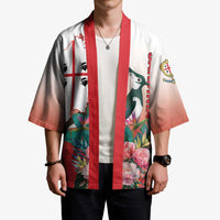 Personalized Italy Sardinia Kimono Lapwing With Map - Wonder Print Shop