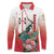 Personalized Italy Sardinia Long Sleeve Polo Shirt Lapwing With Map - Wonder Print Shop