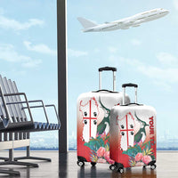 Personalized Italy Sardinia Luggage Cover Lapwing With Map - Wonder Print Shop
