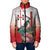 Personalized Italy Sardinia Padded Jacket Lapwing With Map - Wonder Print Shop
