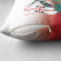 Personalized Italy Sardinia Pillow Cover Lapwing With Map - Wonder Print Shop