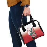 Personalized Italy Sardinia Shoulder Handbag Lapwing With Map - Wonder Print Shop