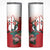Personalized Italy Sardinia Skinny Tumbler Lapwing With Map - Wonder Print Shop