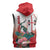 Personalized Italy Sardinia Sleeveless Hoodie Lapwing With Map - Wonder Print Shop