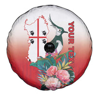 Personalized Italy Sardinia Spare Tire Cover Lapwing With Map - Wonder Print Shop