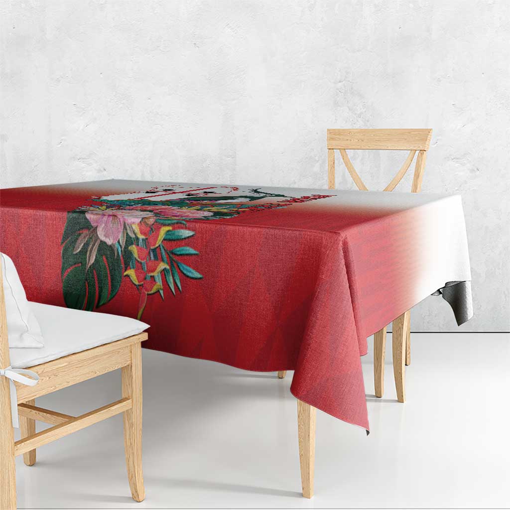 Personalized Italy Sardinia Tablecloth Lapwing With Map - Wonder Print Shop