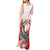 Personalized Italy Sardinia Tank Maxi Dress Lapwing With Map - Wonder Print Shop