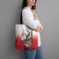 Personalized Italy Sardinia Tote Bag Lapwing With Map - Wonder Print Shop