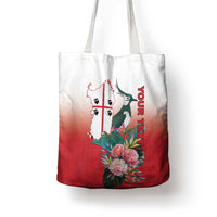 Personalized Italy Sardinia Tote Bag Lapwing With Map - Wonder Print Shop