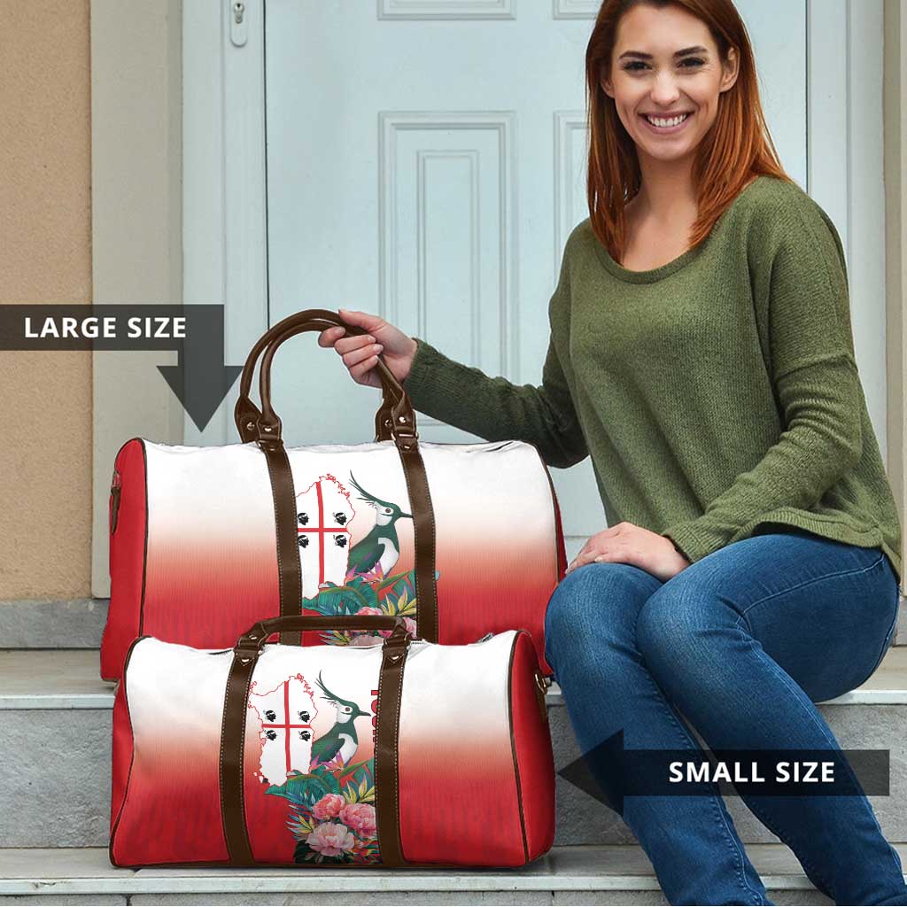Personalized Italy Sardinia Travel Bag Lapwing With Map - Wonder Print Shop