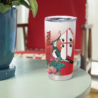 Personalized Italy Sardinia Tumbler Cup Lapwing With Map - Wonder Print Shop