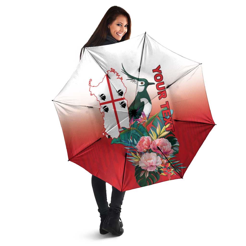Personalized Italy Sardinia Umbrella Lapwing With Map - Wonder Print Shop