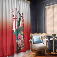 Personalized Italy Sardinia Window Curtain Lapwing With Map - Wonder Print Shop