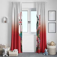 Personalized Italy Sardinia Window Curtain Lapwing With Map - Wonder Print Shop