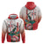 Personalized Italy Sardinia Zip Hoodie Lapwing With Map - Wonder Print Shop
