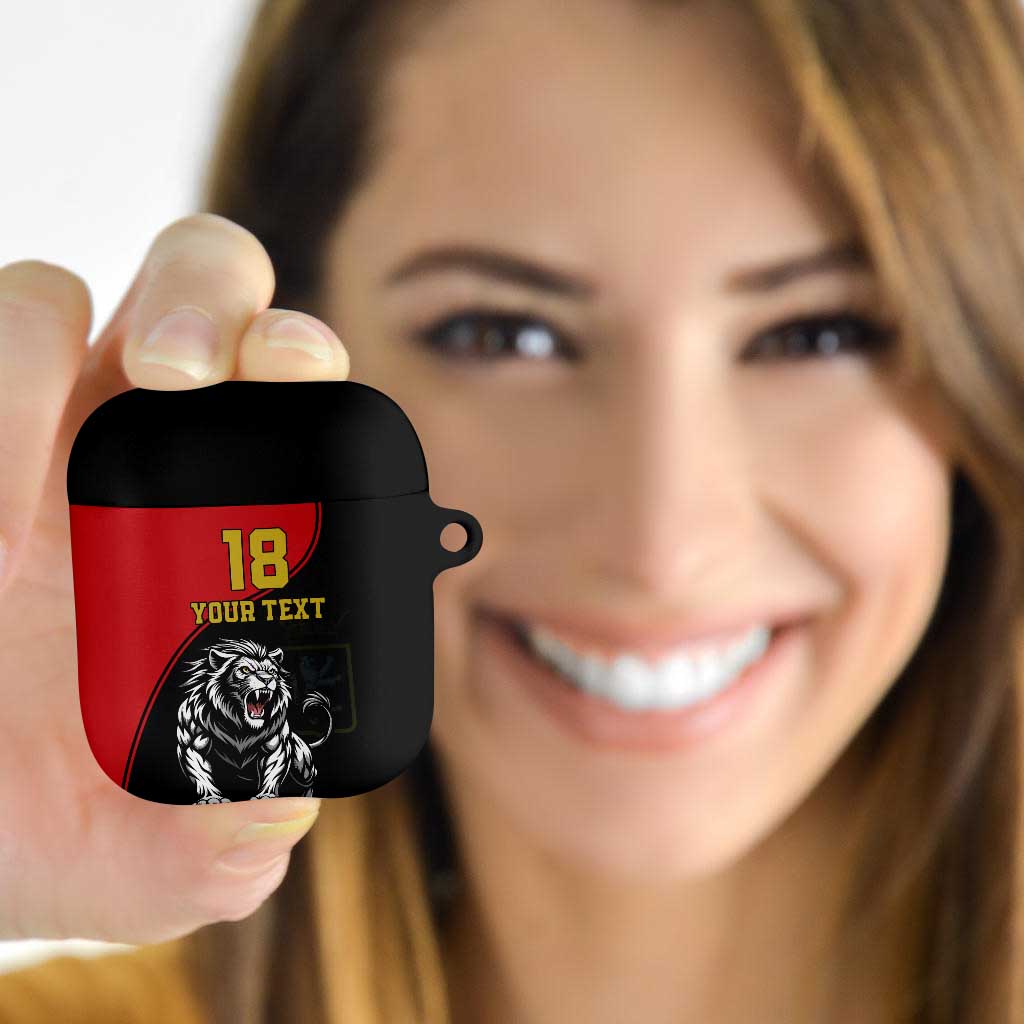 Custom Aosta Valley AirPods Case Lion Sporty Style - Wonder Print Shop