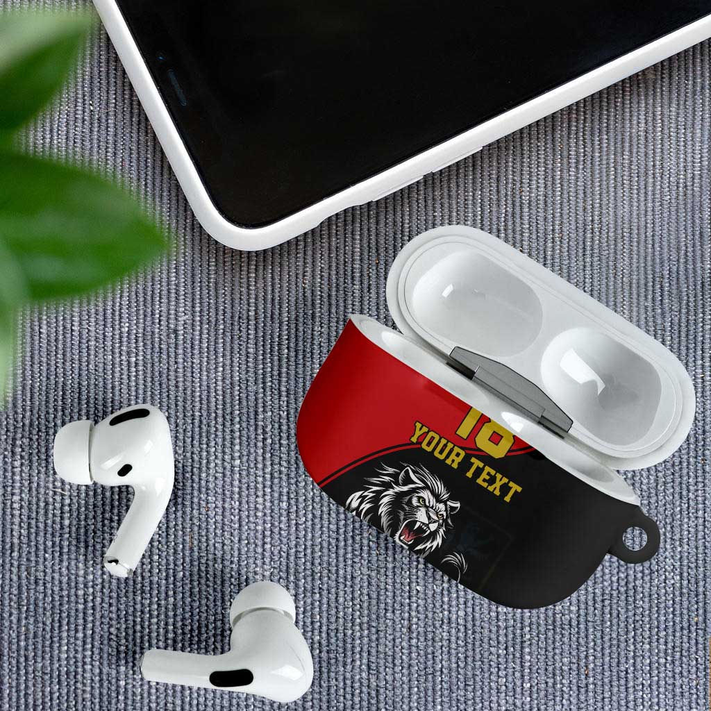 Custom Aosta Valley AirPods Case Lion Sporty Style - Wonder Print Shop