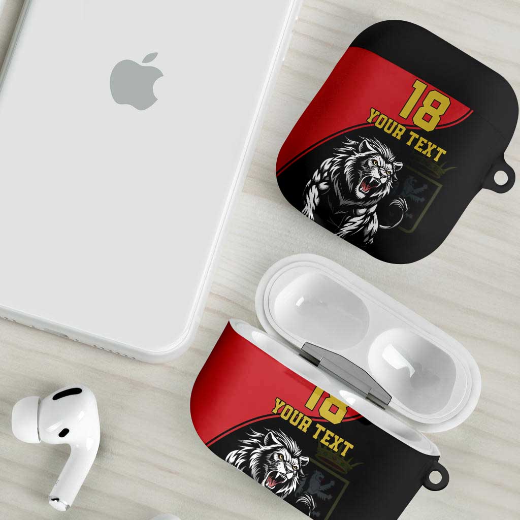 Custom Aosta Valley AirPods Case Lion Sporty Style - Wonder Print Shop