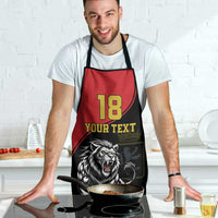 Custom Aosta Valley Apron Lion Sporty Style - Wonder Print Shop