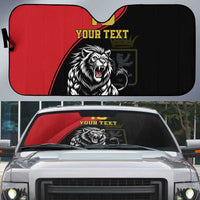 Custom Aosta Valley Auto Sun Shade Lion Sporty Style - Wonder Print Shop