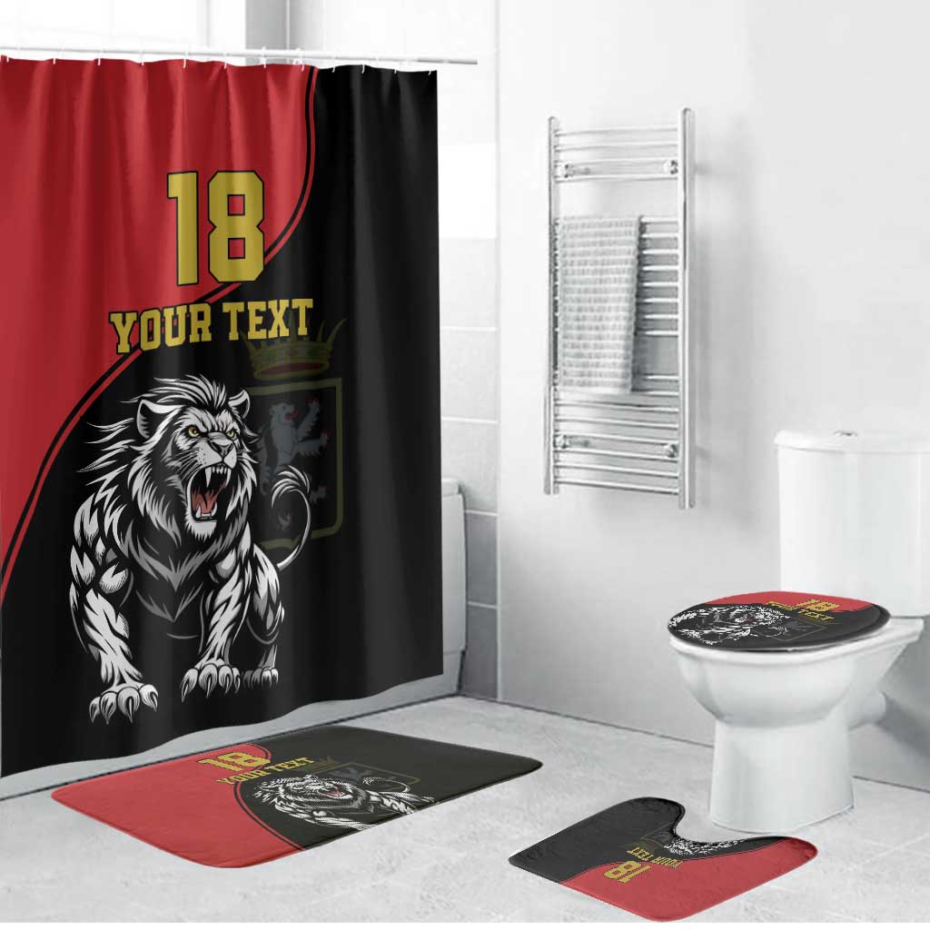 Custom Aosta Valley Bathroom Set Lion Sporty Style - Wonder Print Shop