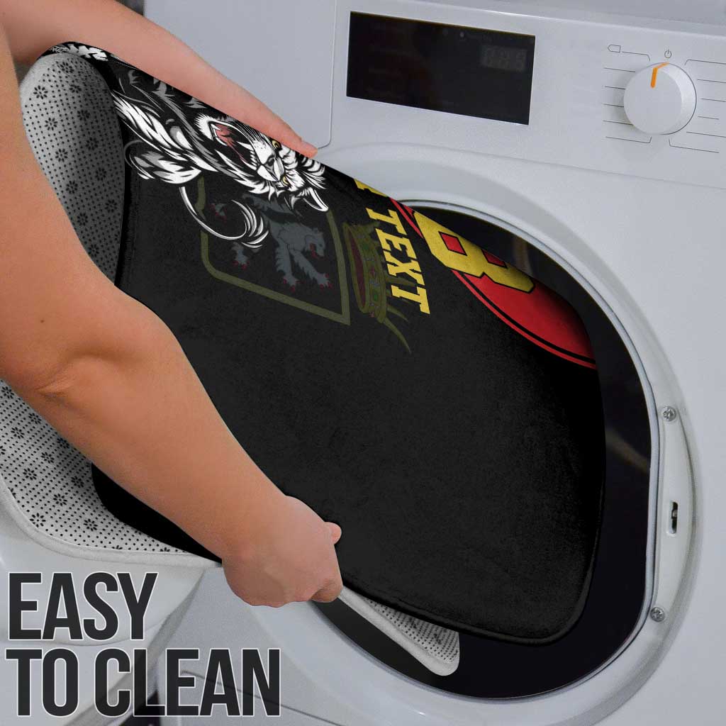 Custom Aosta Valley Bathroom Set Lion Sporty Style - Wonder Print Shop