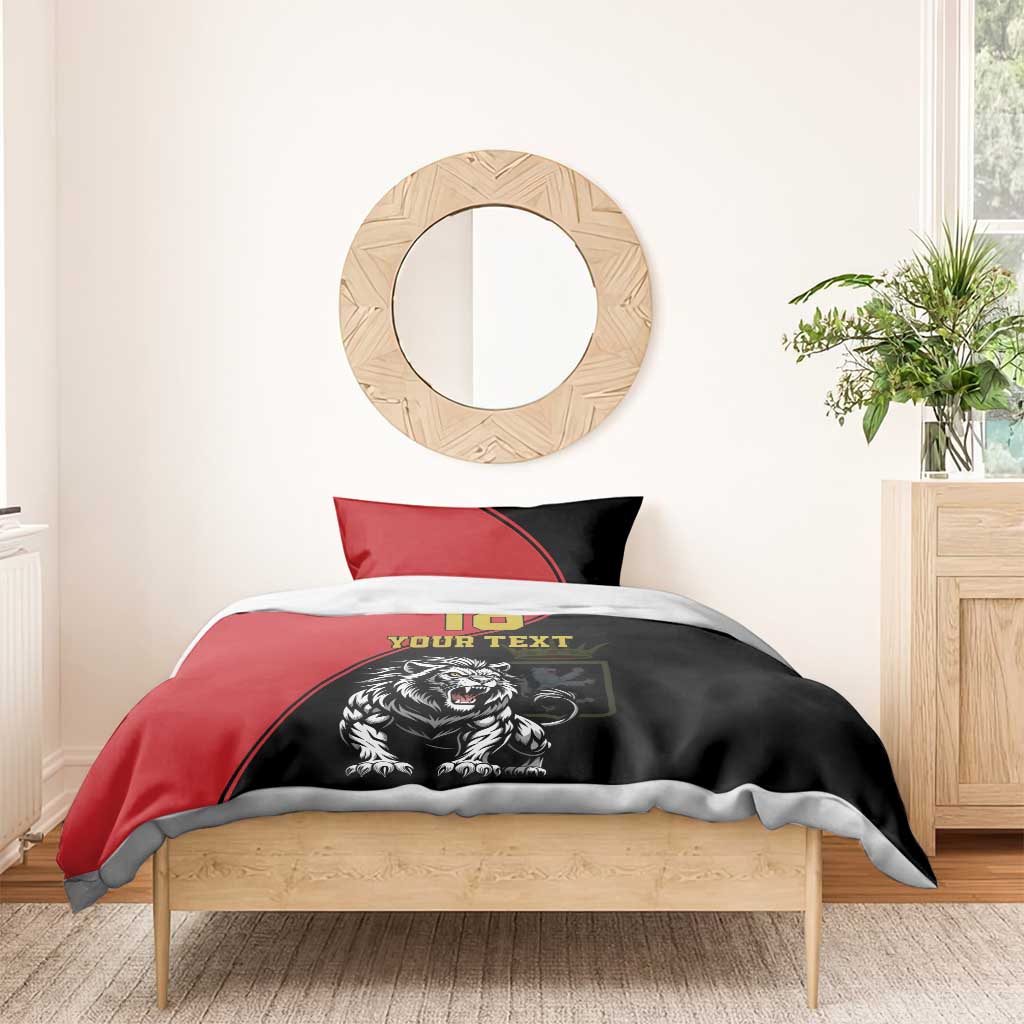 Custom Aosta Valley Bedding Set Lion Sporty Style - Wonder Print Shop
