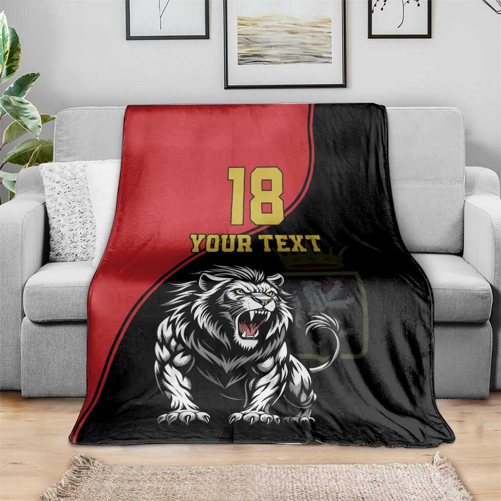 Custom Aosta Valley Blanket Lion Sporty Style - Wonder Print Shop