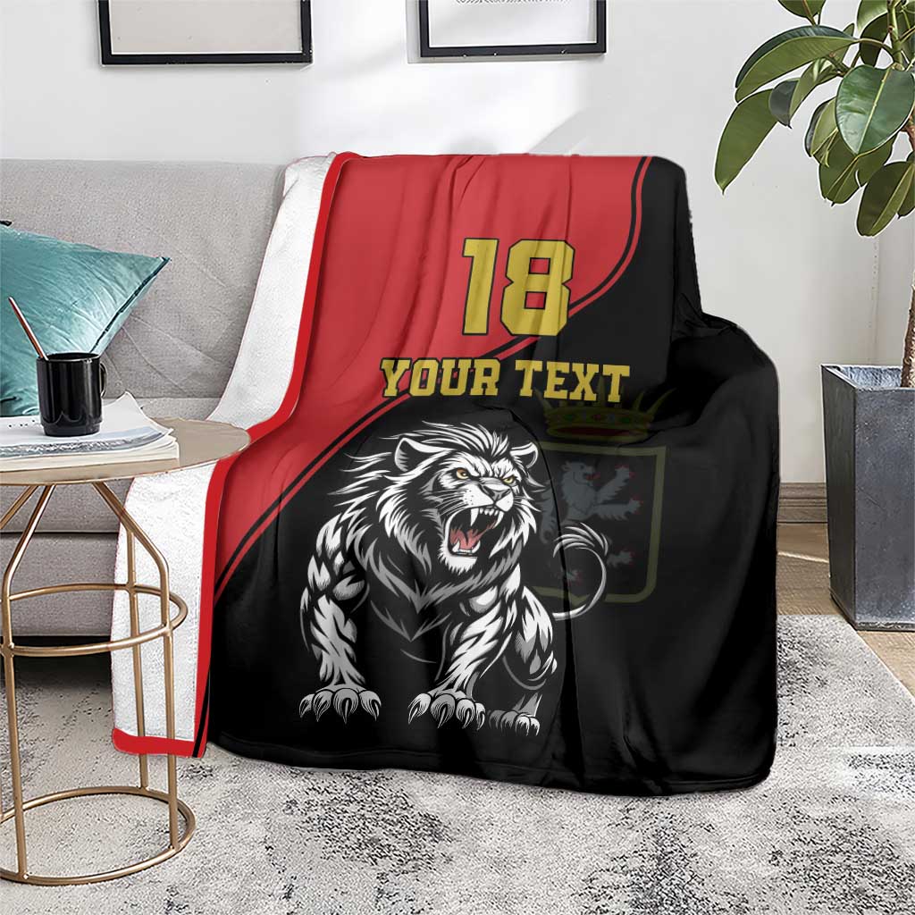 Custom Aosta Valley Blanket Lion Sporty Style - Wonder Print Shop