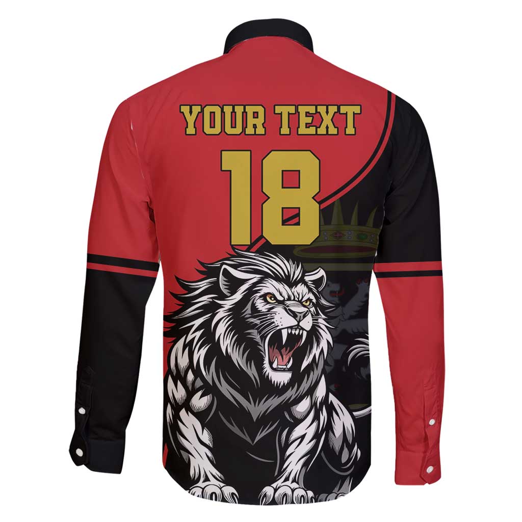 Custom Aosta Valley Family Matching Short Sleeve Bodycon Dress and Hawaiian Shirt Lion Sporty Style - Wonder Print Shop