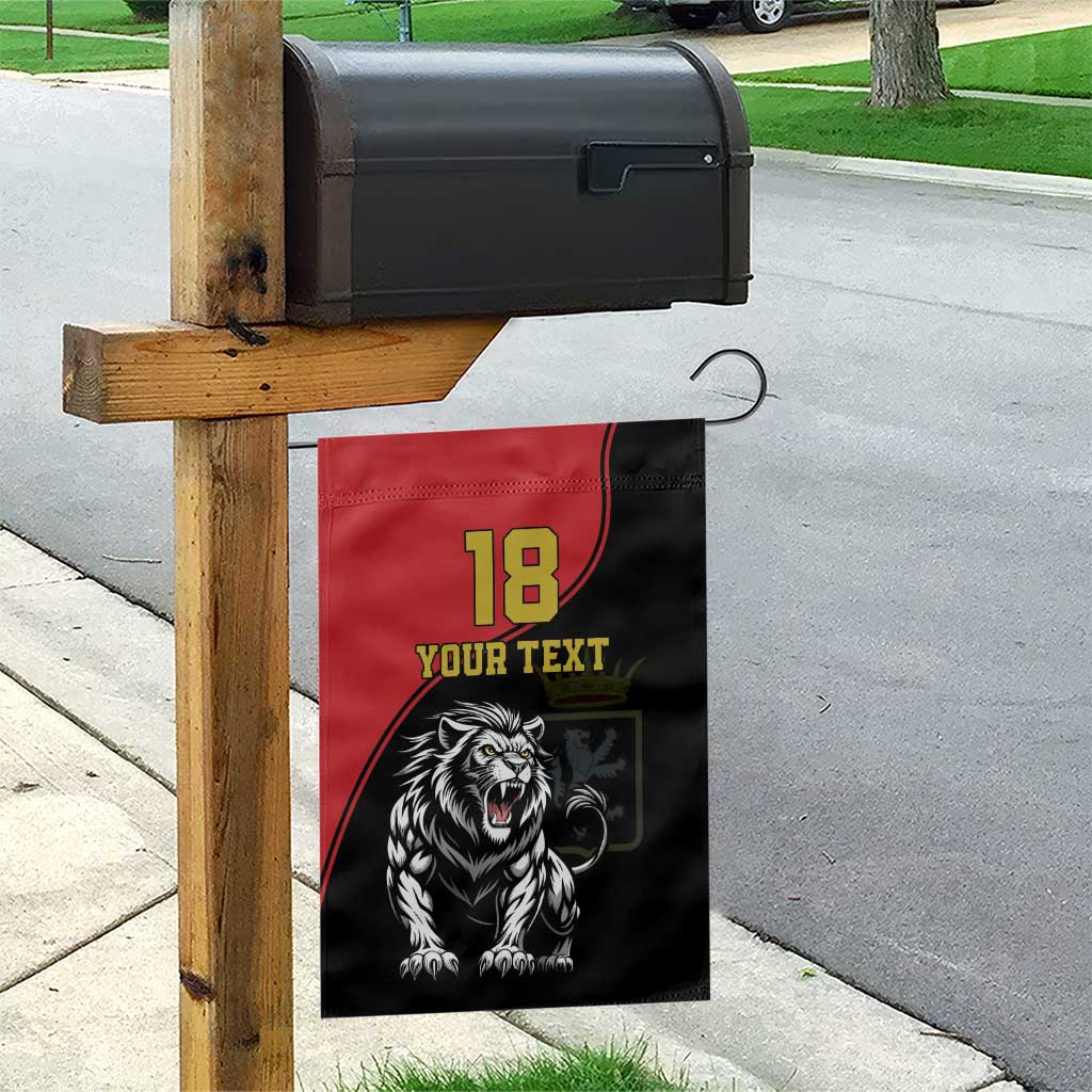 Custom Aosta Valley Garden Flag Lion Sporty Style - Wonder Print Shop