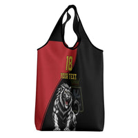 Custom Aosta Valley Grocery Bag Lion Sporty Style - Wonder Print Shop