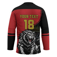 Custom Aosta Valley Hockey Jersey Lion Sporty Style - Wonder Print Shop