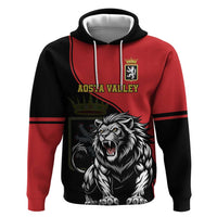 Custom Aosta Valley Hoodie Lion Sporty Style - Wonder Print Shop