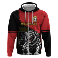 Custom Aosta Valley Hoodie Lion Sporty Style - Wonder Print Shop