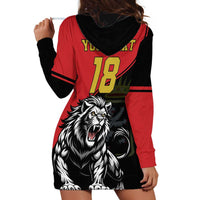 Custom Aosta Valley Hoodie Dress Lion Sporty Style - Wonder Print Shop