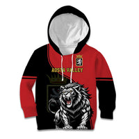 Custom Aosta Valley Kid Hoodie Lion Sporty Style - Wonder Print Shop