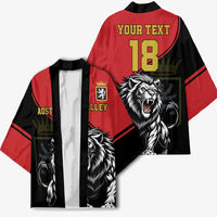 Custom Aosta Valley Kimono Lion Sporty Style - Wonder Print Shop