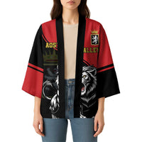 Custom Aosta Valley Kimono Lion Sporty Style - Wonder Print Shop