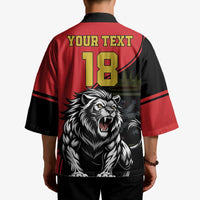 Custom Aosta Valley Kimono Lion Sporty Style - Wonder Print Shop