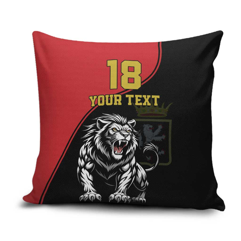 Custom Aosta Valley Pillow Cover Lion Sporty Style - Wonder Print Shop