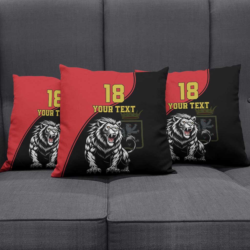 Custom Aosta Valley Pillow Cover Lion Sporty Style - Wonder Print Shop
